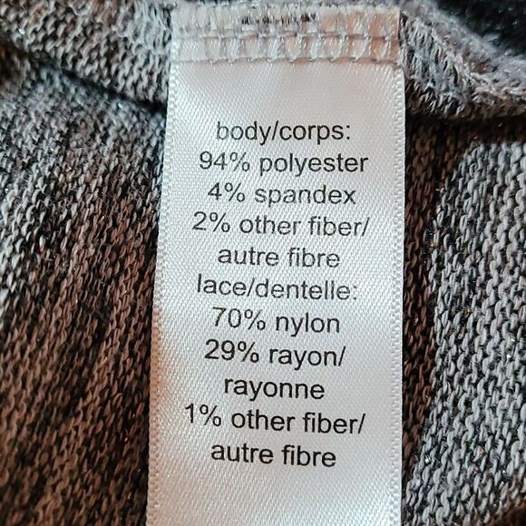 Maurices woman's long sleeve laced shoulders and waist top - Picture 7 of 8